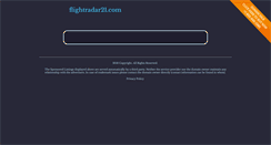 Desktop Screenshot of flightradar21.com
